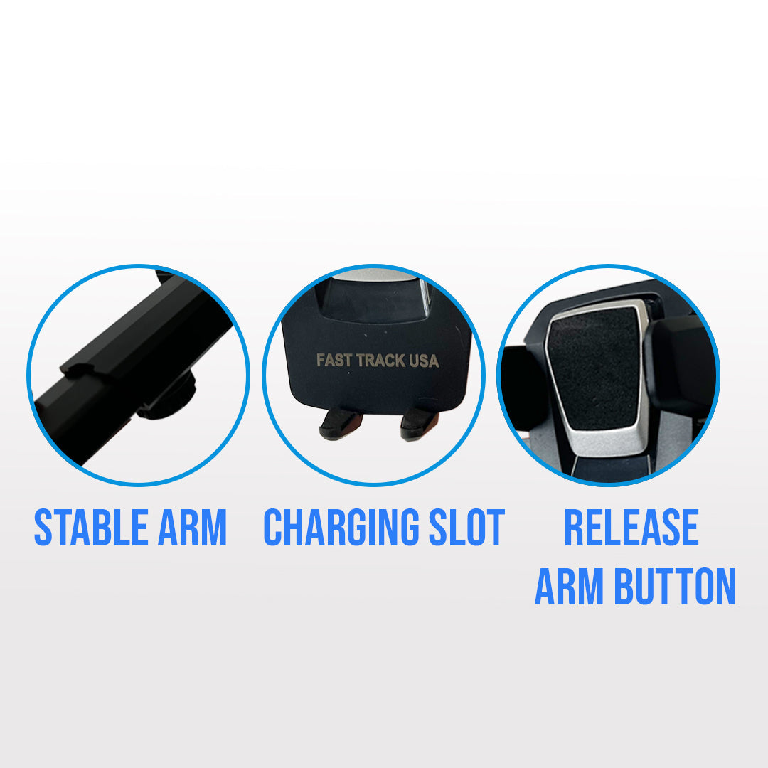 Car Phone Mount Holder  One Touch Adjustable Long Neck