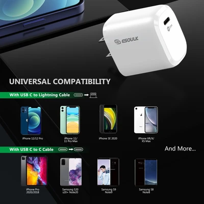 20W Wall Adapter Power Delivery