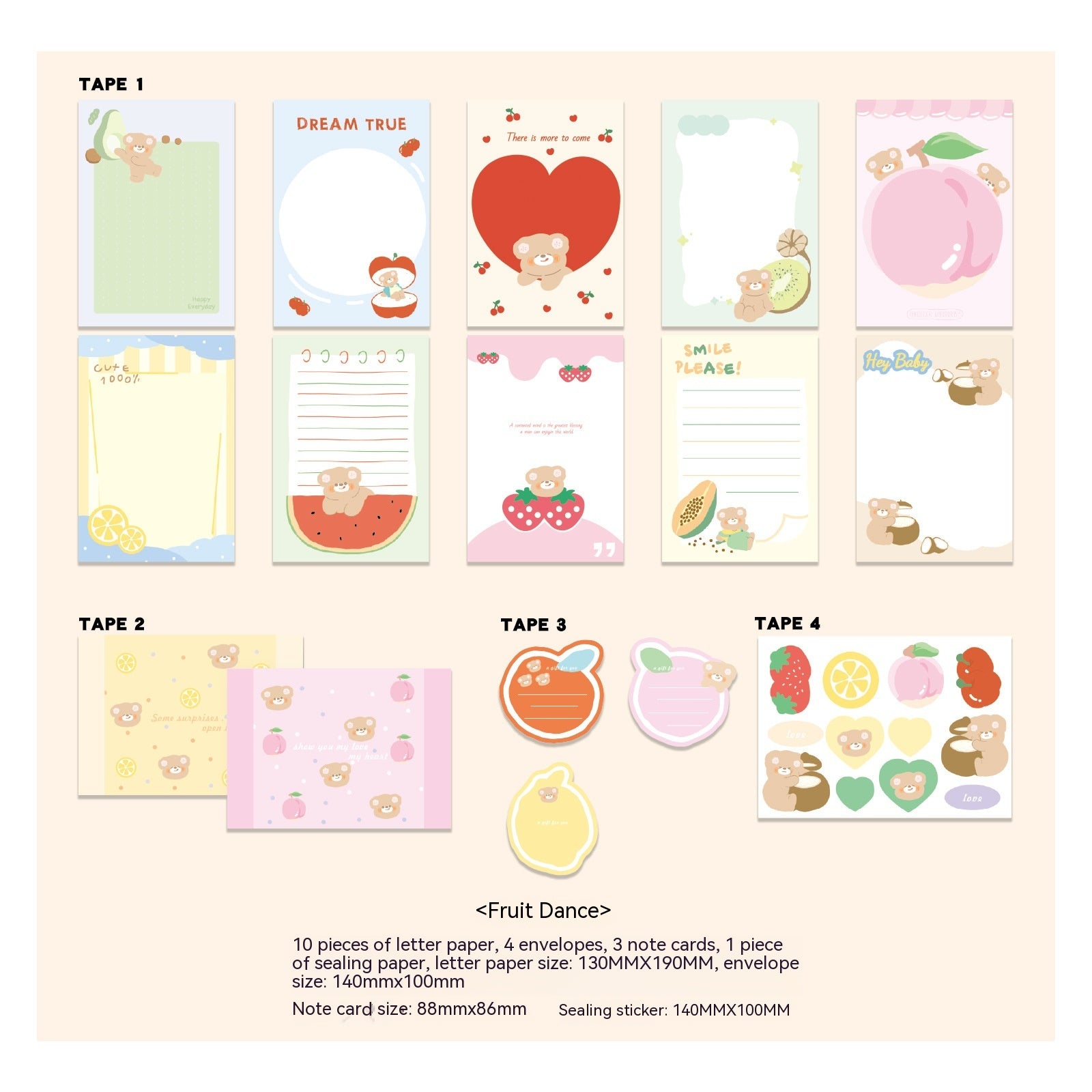 Cute Korean Ins Style Journal Material Student