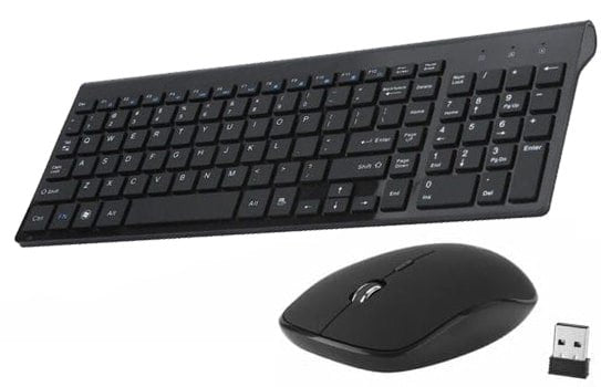 Wireless Keyboard And Ergonomic Mouse Set